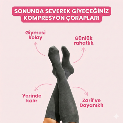 Komprise™ Kompresyon Çorabı