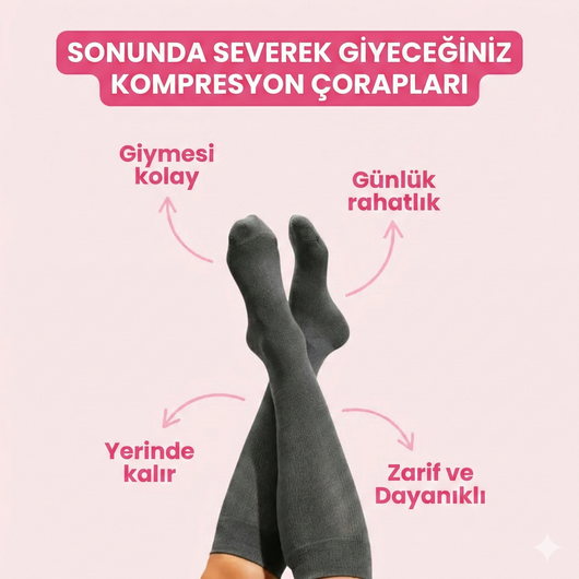 Komprise™ Kompresyon Çorabı